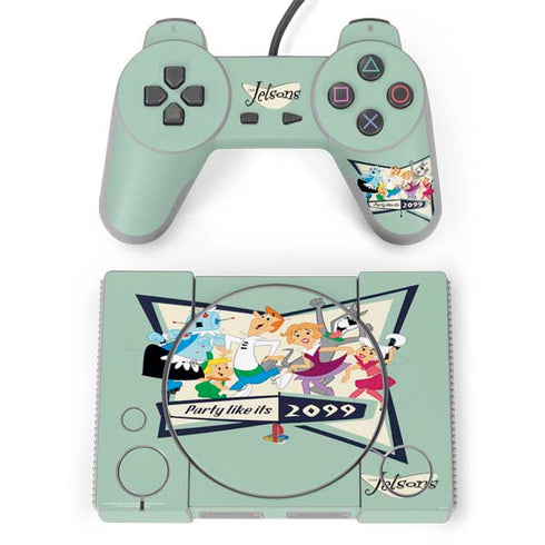 The Jetsons Party Like Its 2099 PlayStation Classic Bundle Skin